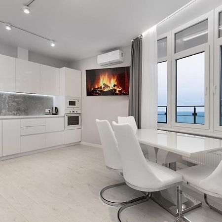 44 Pearl 1-Bedroom Panoramic Sea View Apartment Odessa Eksteriør bilde