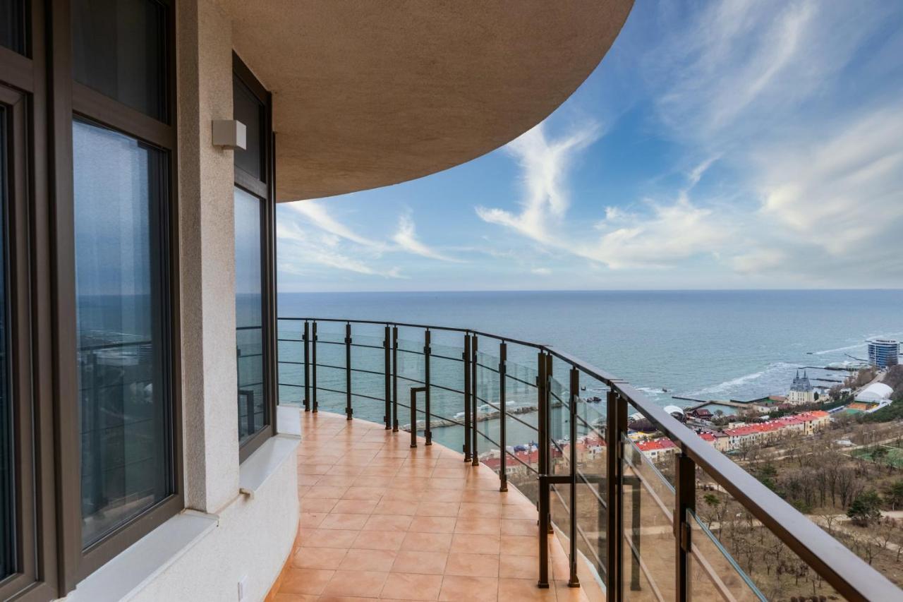 44 Pearl 1-Bedroom Panoramic Sea View Apartment Odessa Eksteriør bilde