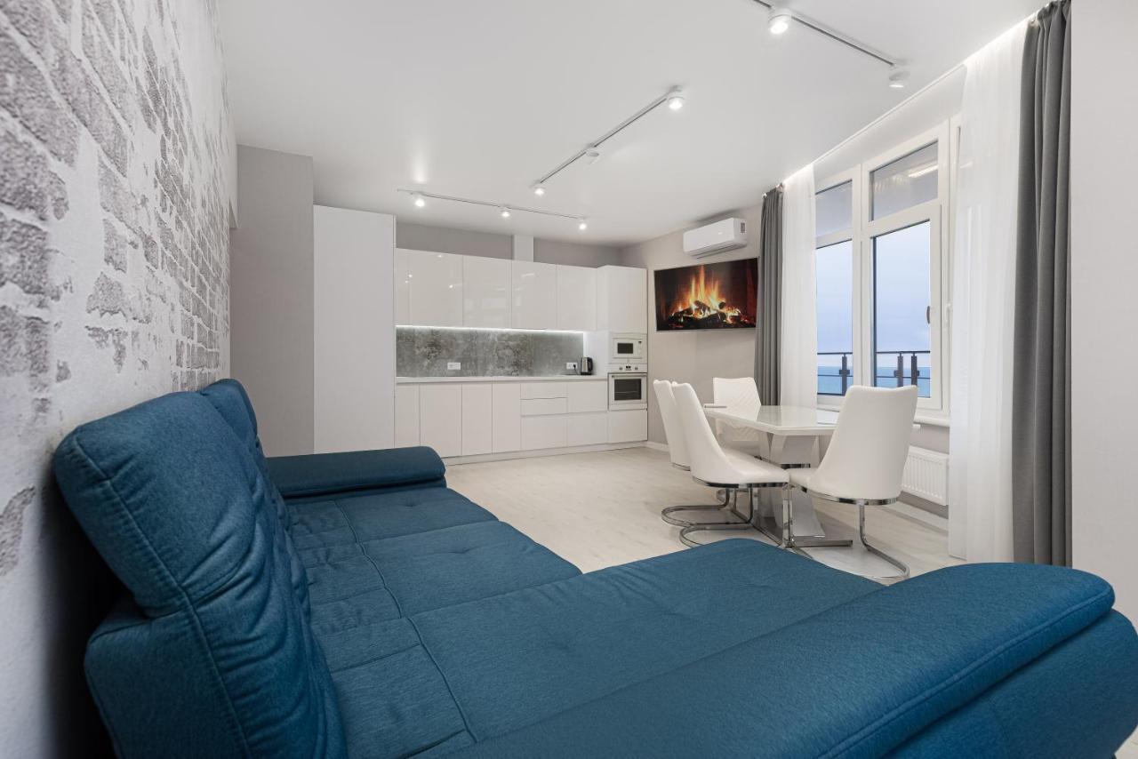44 Pearl 1-Bedroom Panoramic Sea View Apartment Odessa Eksteriør bilde